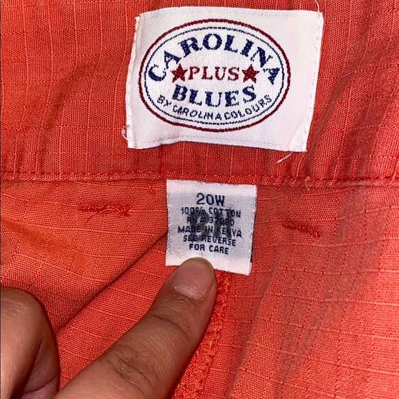 Carolina plus blues 20W capris - Picture 5 of 5